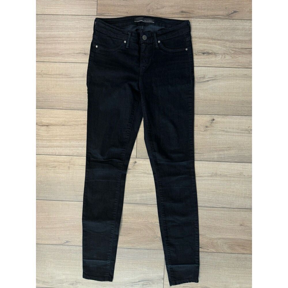RICH &‎ SKINNY Women's Black Jeans Size 27 Stretchy Skinny Revolve Luxury